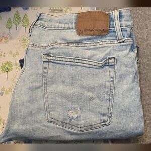 American Eagle Outfitters Light Blue Skinny Jeans